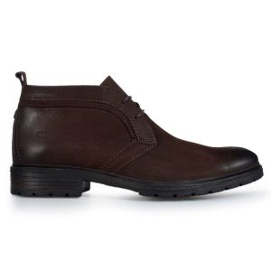 Bota Cano Baixo Democrata Robust Marrom Masculino